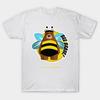 Женская футболка Bee Brave с принтом Харадзюку, кавайная футболка, летняя футболка с коротким рукавом, женская футболка, топ