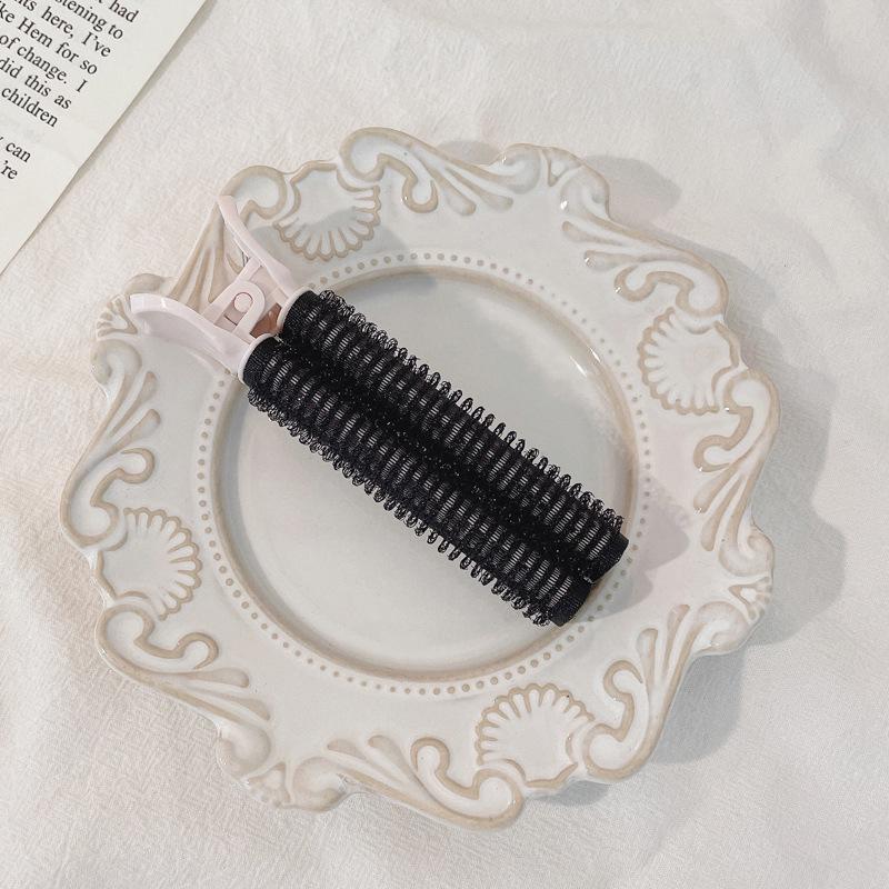 Air Bangs Curling Iron & Hair Root Clip for Fluffy Volume & No-Trace Shaping