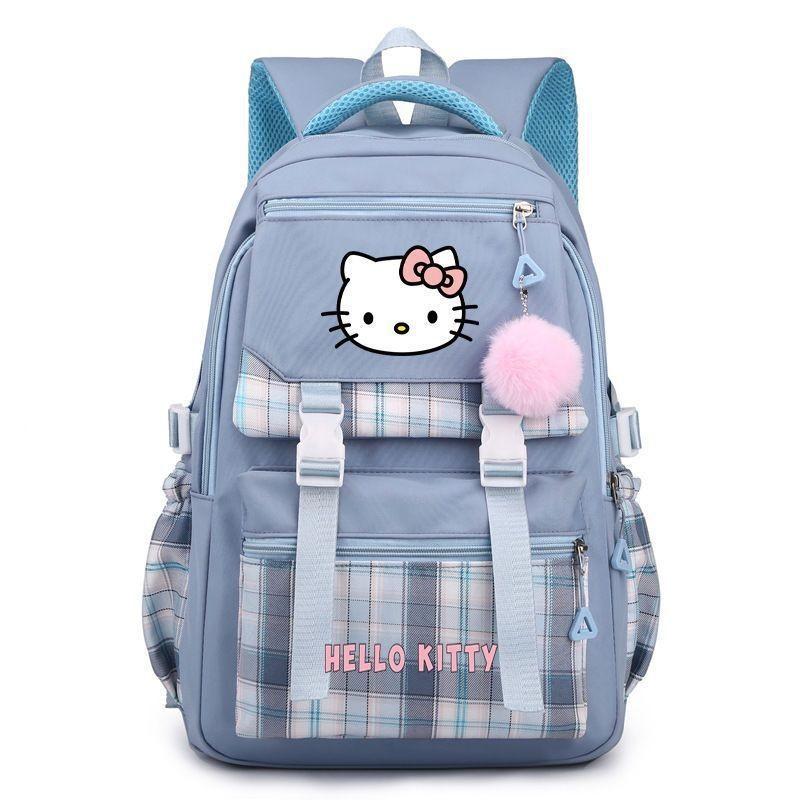 Школьный рюкзак Hello Kitty для девочек и мальчиков в городском минималистичном стиле с системой вентиляции для путешествий