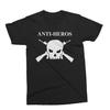 Футболка ANTI HEROS, Американский Стрит-Панк Oi! Скинхеды Антирасистские Группы Черепа