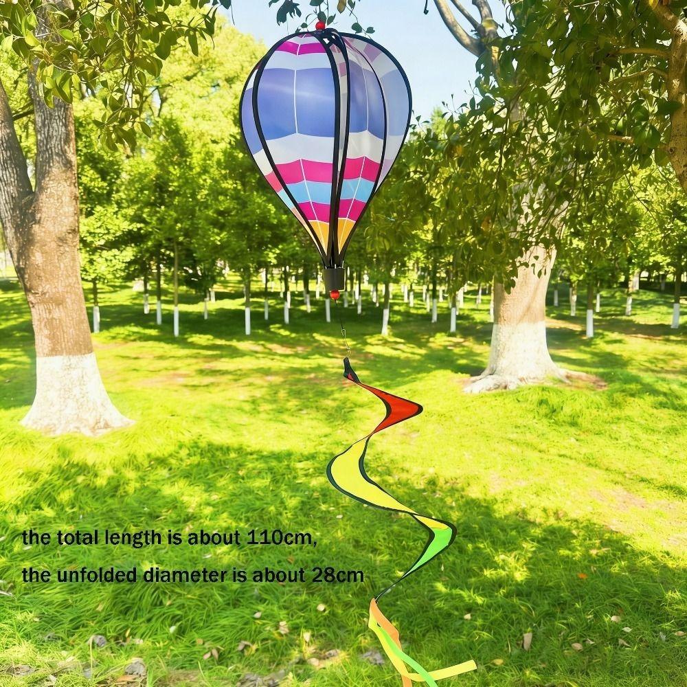PVC Hot Air Balloon Wind Spinner Multistyles Outdoor Windmill New Festival Celebration Balloon