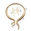 Exaggerated Retro Snake Necklace Earrings Set Women'S Collar Personalized Jewelry Yiwu