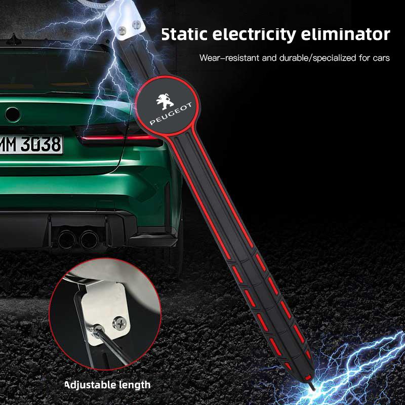 1Pcs car anti-static tape Accessories For Peugeot 208 308 206 307 207 3008 407 508 2008 5008 301 406 408 607 4008 Rifter RCZ 107