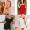 Women's Summer Sexy Camisole Fold Ruffled Nightclub Dress