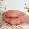 Мягкие Наволочки для Декоративных Подушек Вязание Мех Однотонный Чехол для Подушки Дивана Подушка для Талии Наволочка Защитный Чехол для Подушки Офисный Диван