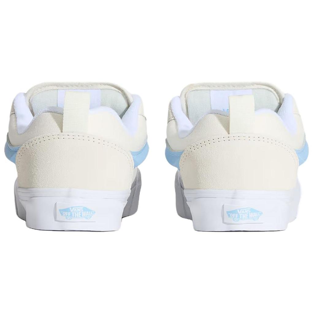 Vans Knu Skool Классические Модные Ретро Низкие Кеды для Скейтбординга Унисекс Светло-голубые VN000D6ZZ5D