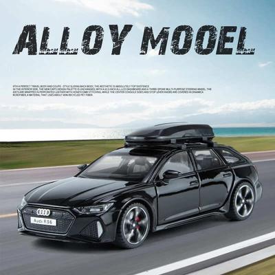 Новый 1:32 Симуляция RS6 Игрушечная Машина Режим Звук и Свет Двери Открываются Литой Модель из Сплава Украшения Коллекция Игрушки Мальчик Взрослый Праздничный Подарок