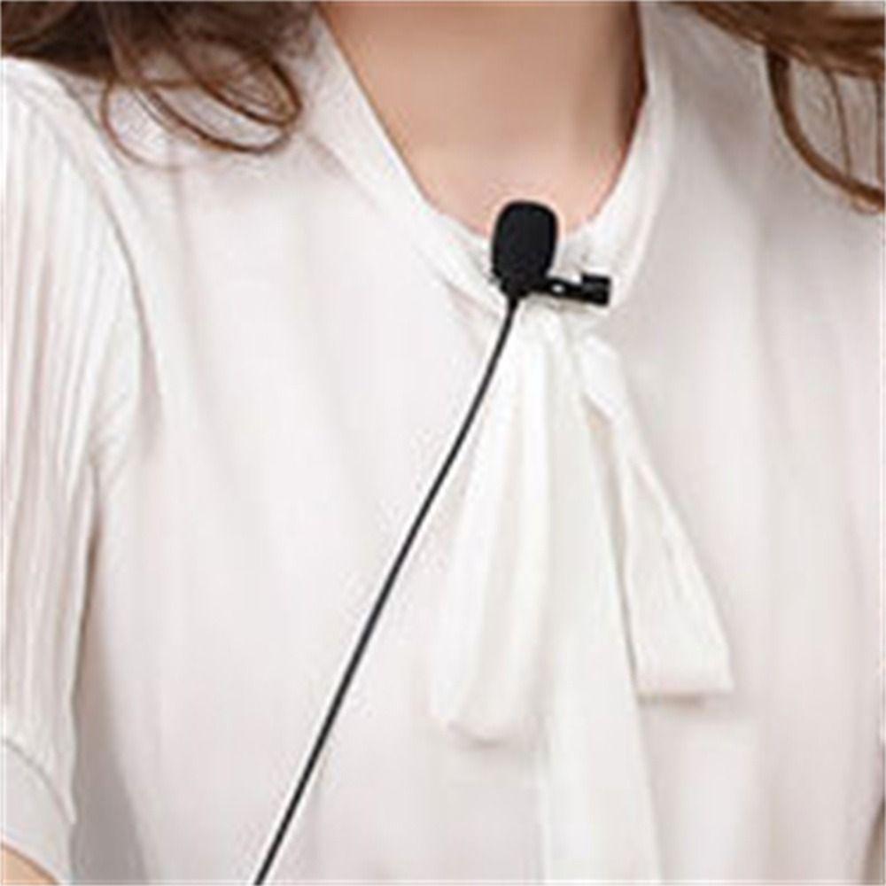 Телефон Запись голоса Шумоподавление Прищепка Маленький микрофон Петличный микрофон