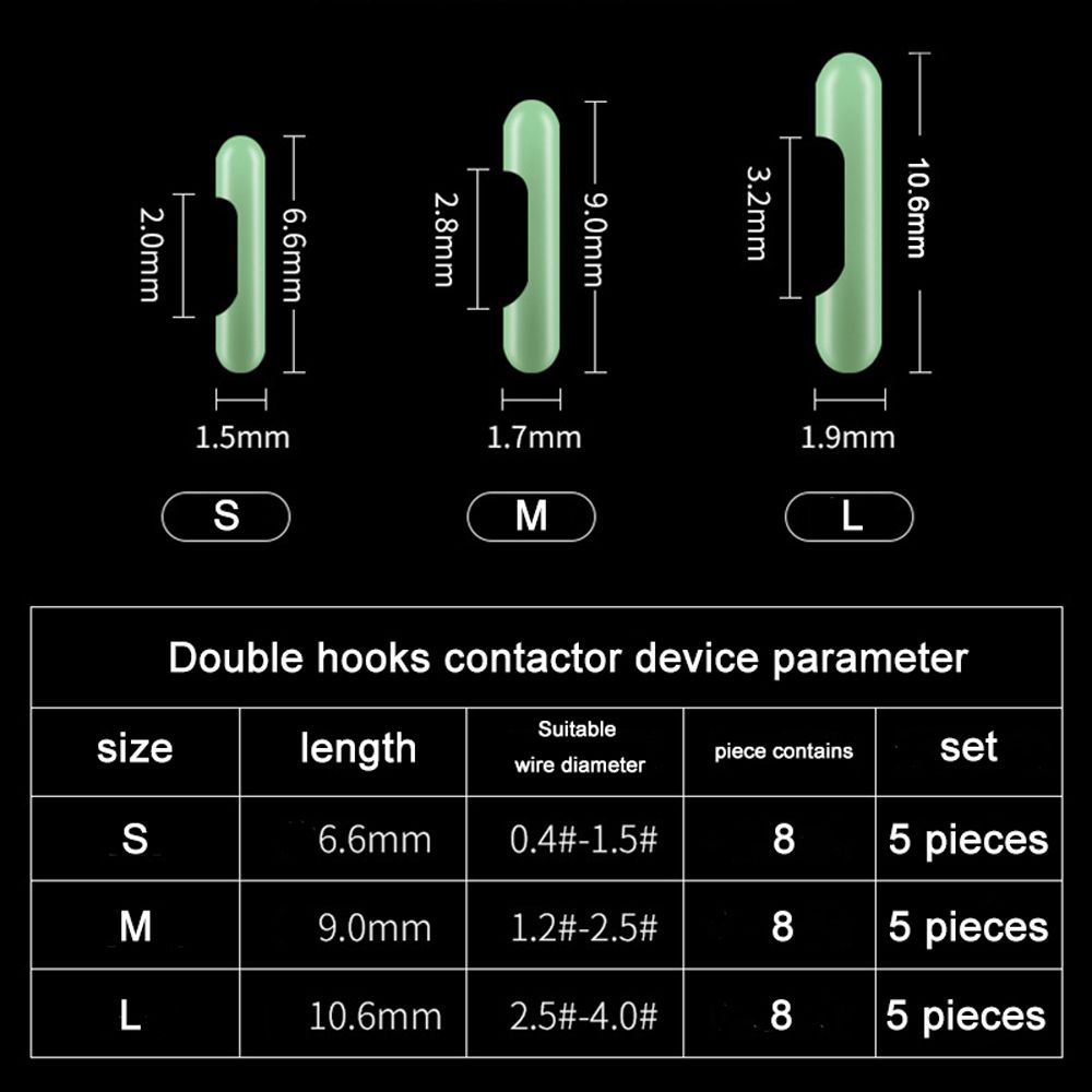 Bifurcation Separator Fishing Sub Line Splitters Splitter Space Bean Fishing Line Separator