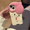 Милый забавный силиконовый чехол для телефона с медом и персиком для Iphone 14 13 12 11 Pro Max 14pro, корейский милый защитный мягкий чехол Funda