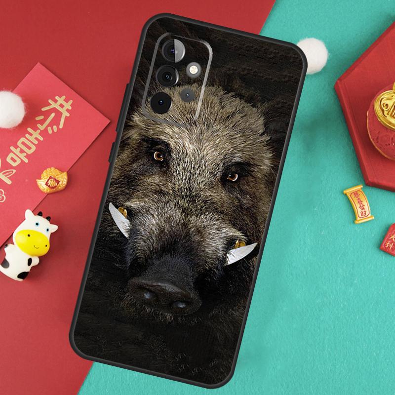 Wild Boar Case For Samsung Galaxy A35 A55 A25 A15 A51 A71 A12 A32 A52 A13 A33 A53 A14 A34 A54 Cover