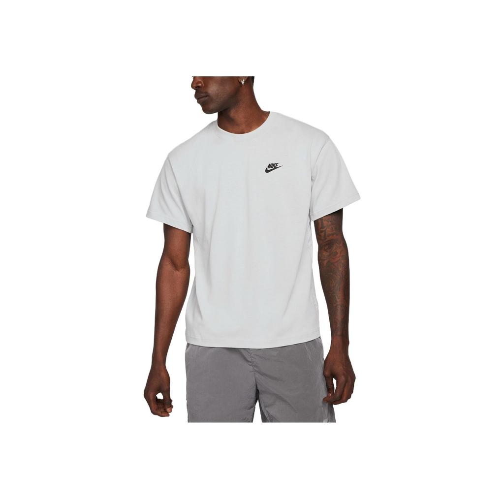Nike Спортивная футболка с логотипом и графическим рисунком, мужские топы, туманно-серый DM6586-063