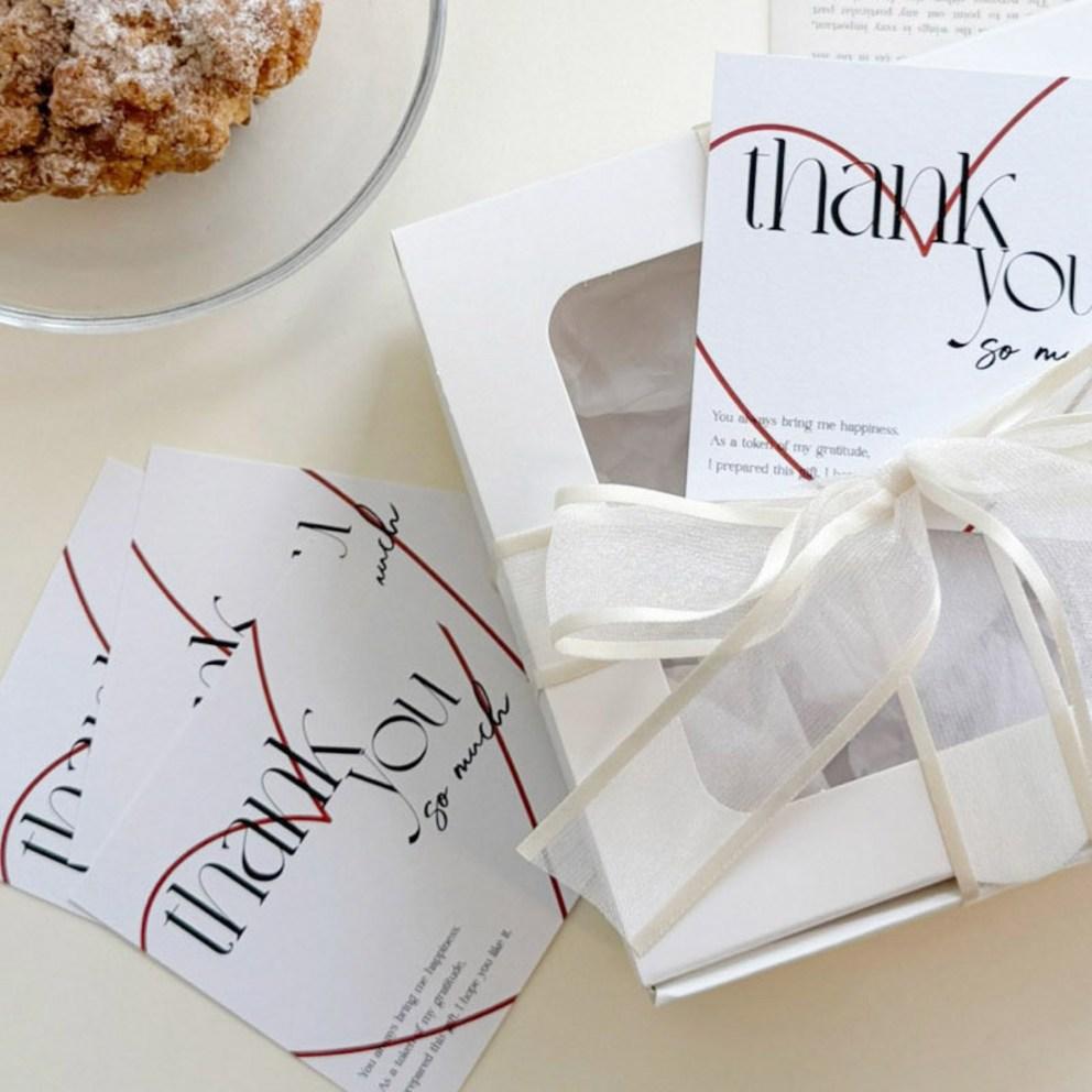 Лучший набор Любовь Спасибо Фотокарточки 8 х 8 см, Красный, 40 шт.