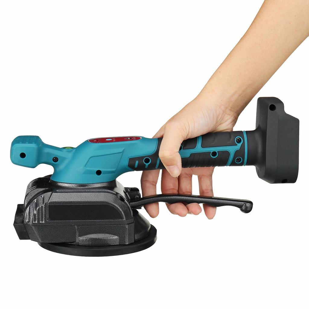 Машина для укладки плитки 200 Вт, регулируемая 5-ступенчатая, автоматический вибратор для плитки, присоска, напольный вибратор, инструмент для выравнивания для аккумулятора 18 В