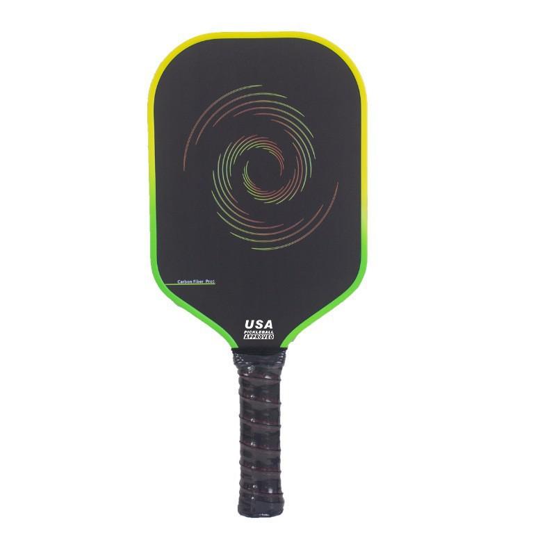 Professional Carbon Fiber Pickleball Paddle 5th Gen Heat-Pressed One-Piece Construction Tournament Play