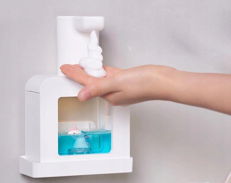 Touchless Automatic Standing Soap Foam Dispenser 200Ml Usb