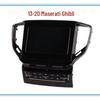 Compatible with 07-20 Maserati GT Ghibli Central Control Screen Navigation & 360 Panoramic Image Upgrade.