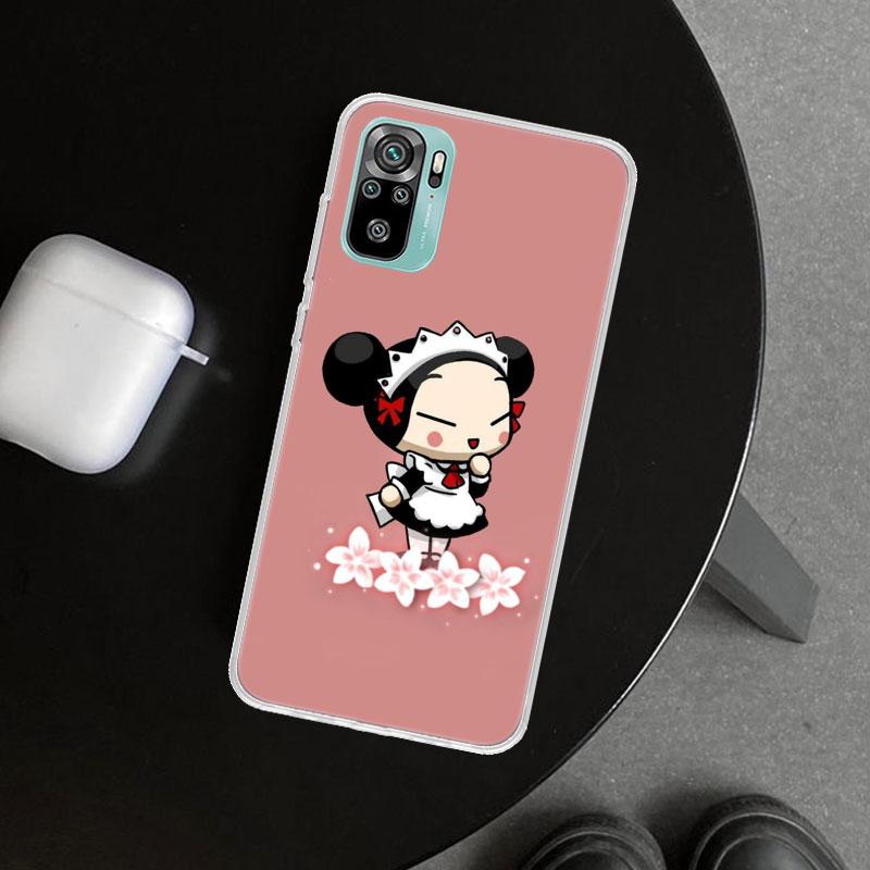 Cute Cartoon Pucca Garu Phone Case Cover for Xiaomi Redmi Note 15 14 13 12 11 Pro Plus 14S 12S 11S 11T 11E 10S 10 Customized Fun