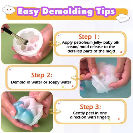 66 шт./компл. набор для изготовления игрушек-сжималок с формами, клеем, пигментами, украшениями, аксессуарами для детей и взрослых, сделай сам