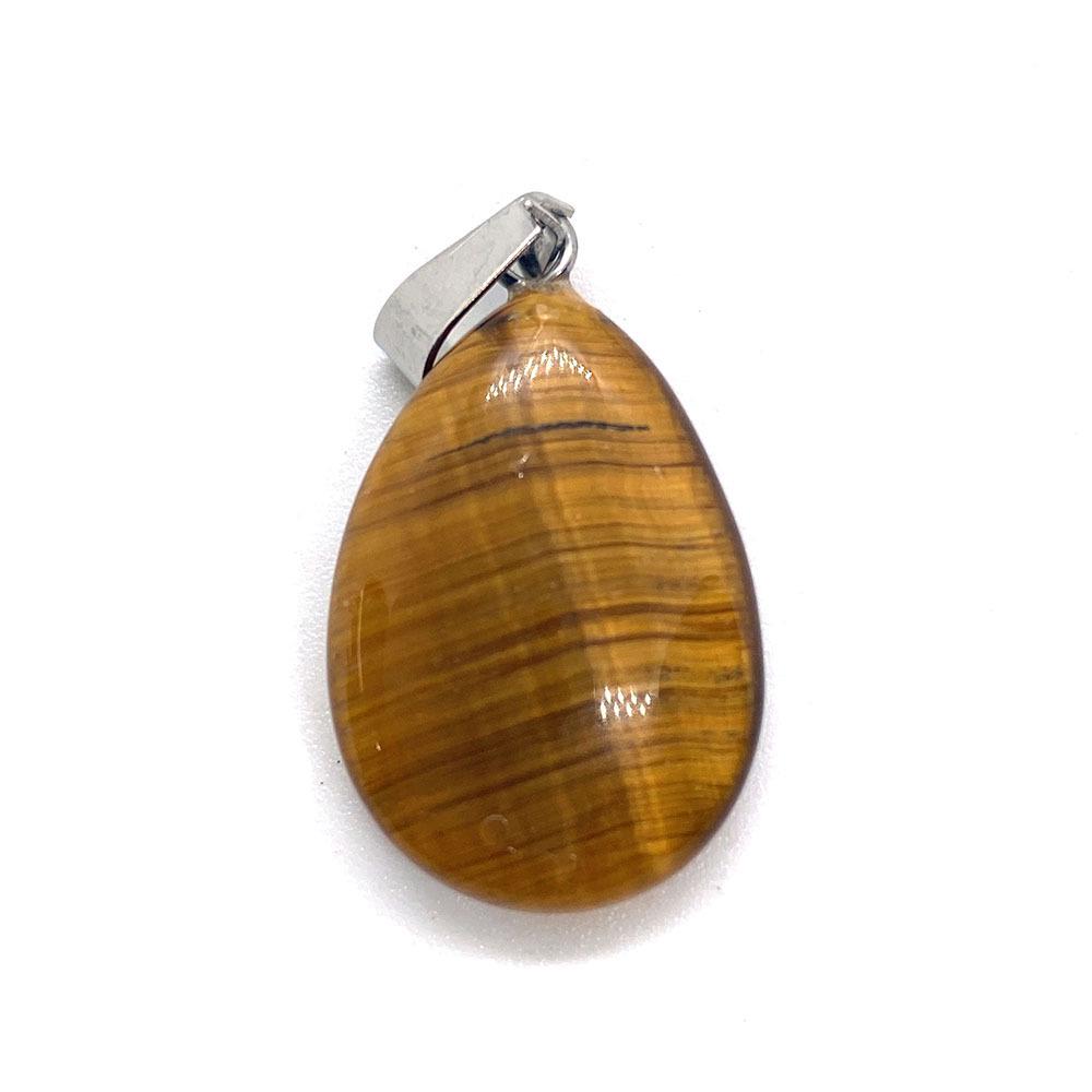 Кулон-капля из опала, камень 17x27 мм, одинарное отверстие, застежка-дыня, аксессуар для ожерелья, для DIY
