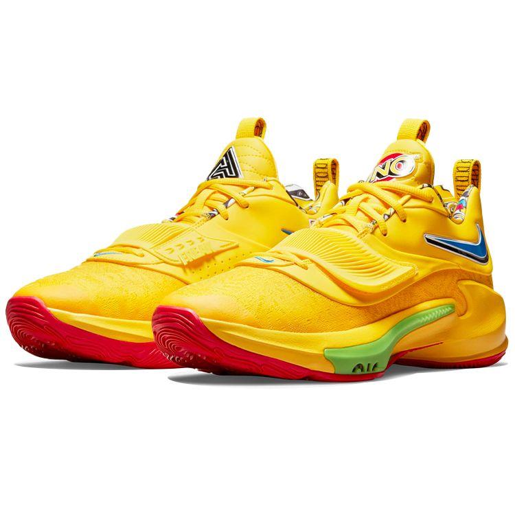 UNO x Nike Zoom Freak 3 NRG EP 50-я годовщина - Желтые кроссовки унисекс Желто-цитрусовый Черный Белый DC9363-700