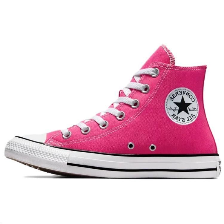 Converse Chuck Taylor All Star Comfortable Versatile High-Top Canvas Shoes Unisex Sneakers Pink A08136C