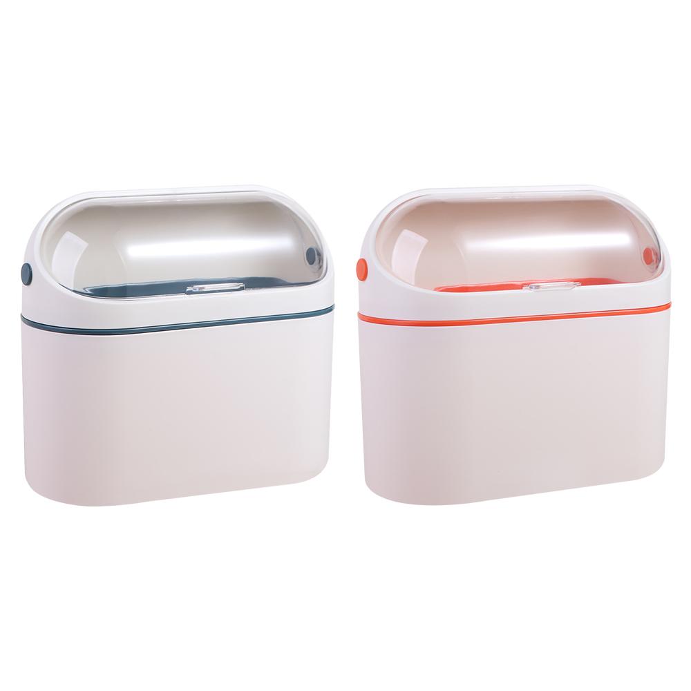 Desktop Counter Top Dustbin Hanging Compost Bin Mini Rubbish Bucket Waste Basket Garbage Bin Trash Can