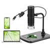 3 в 1 HD 1000X Цифровой микроскоп Светодиодный USB WiFi Микроскоп Камера для микроскопа мобильного телефона со штативом для смартфона Инструменты для проверки печатных плат