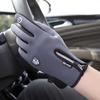 Touchscreen Fleece Insulated Gloves, Thermal Windproof Snow-Proof Warm Gloves Winter Sports Ski Riding Bike Mittens