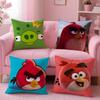 Игровой A-Angry BirdsS Наволочка Удобная Двусторонняя Наволочка Идеально для Автомобиля Дивана Спальни и Многого Другого