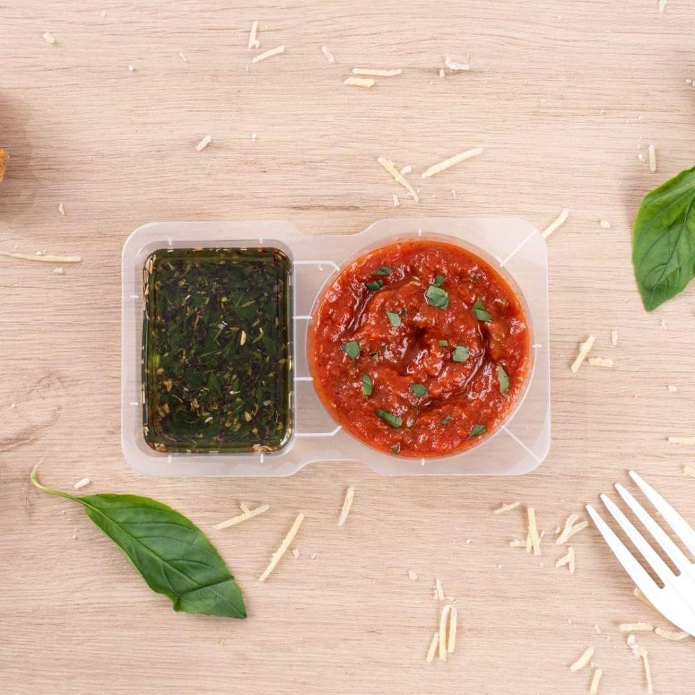 5/10Pcs Reusable Sauce Cup Containers Sealed and Leak-proof Portable Sauce Box