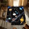 Solar System Planets Astronaut Play Mat Educational Space Non-Slip Carpet Astronomy Learning Home Decor for Playroom Living Room
