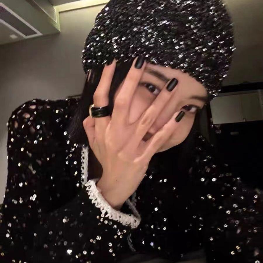 Новая корейская вязаная шапка с пайетками для женщин, осень-зима, для мужчин и женщин, уличная мода, хип-хоп, индивидуальная теплая шапка-бини с черепом