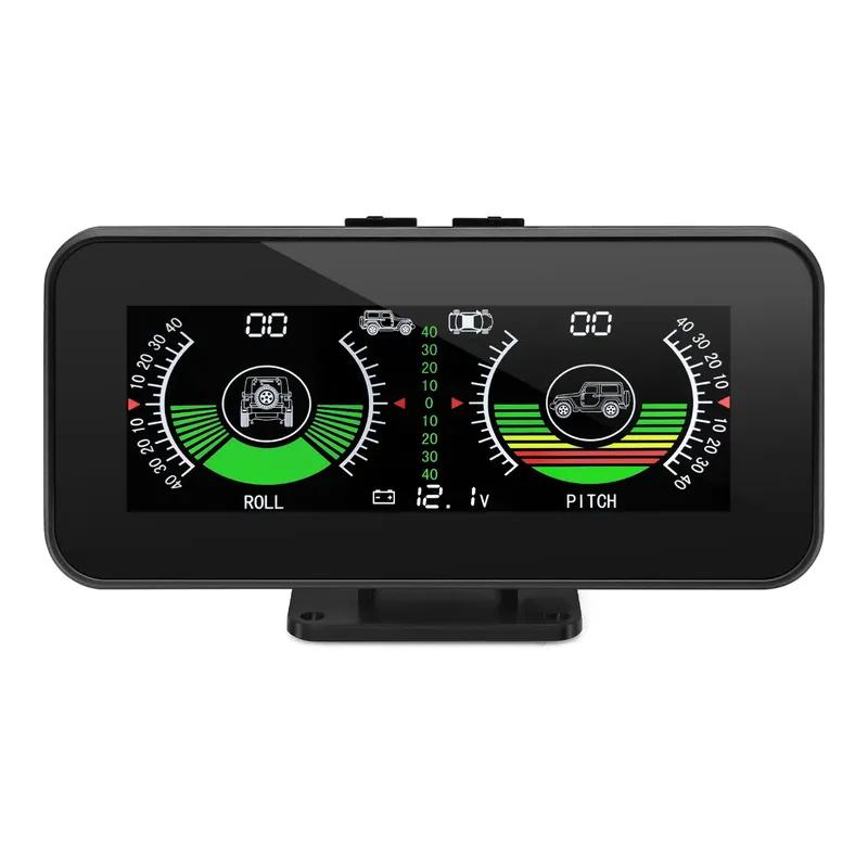 Новый X91 TPMS Умный Уклономер 4 в 1 GPS TPMS Монитор Шин Инклинометр Датчик Температура Шин Предупреждение о превышении скорости