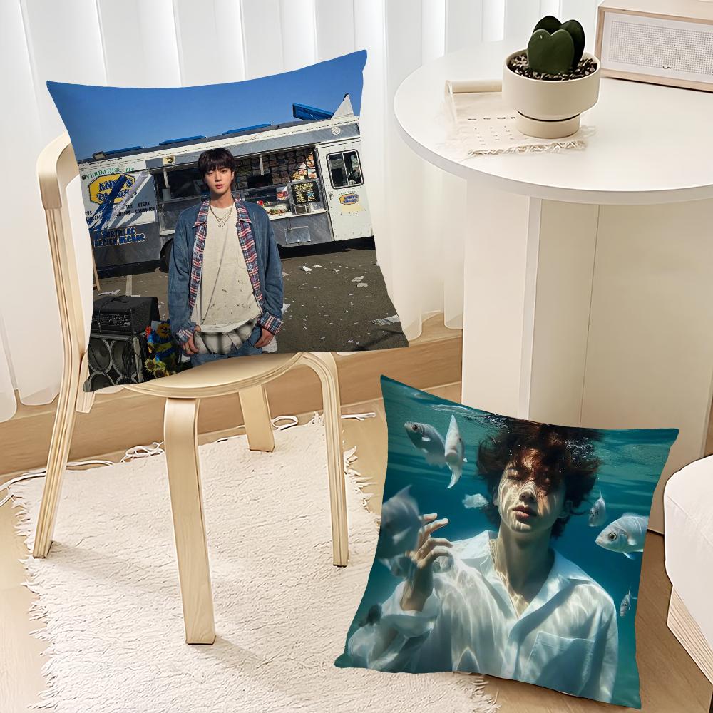 Горячая K-pop Подушка Чехол Диван Гостиная Изголовье Спальня Спинка Подушка Квадратная Подушка J-jin-Music Крутое Время для Сна