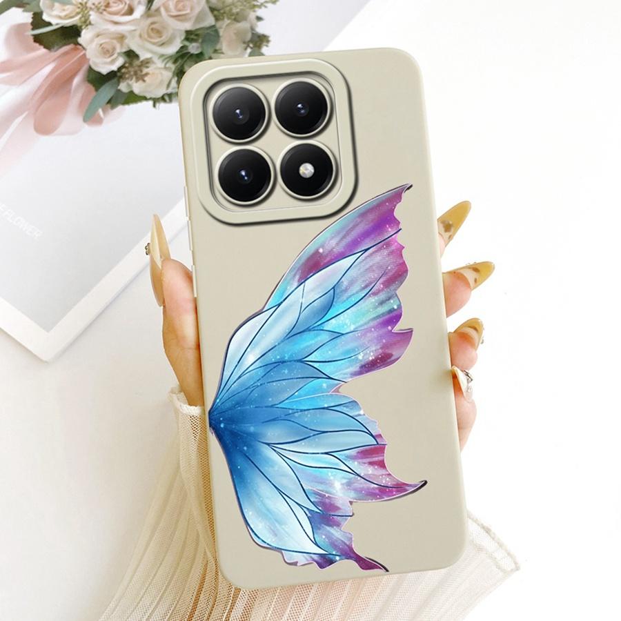 Чехол Для Xiaomi Mi 15T Pro красивый цветок Расписной Мягкий Силиконовый Ударопрочный Capa Для Xiaomi15T 15 T Pro Чехол 15T Pro Корпус