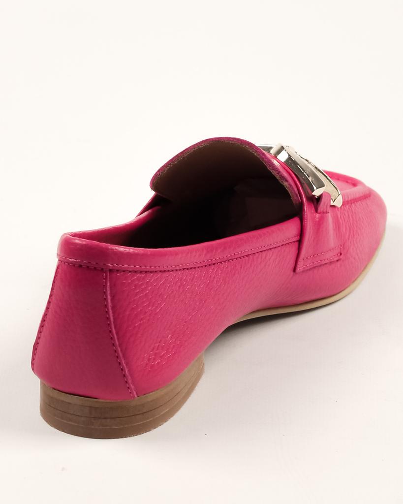 Лоферы Mario Muzi 866 36 Фуксия кожа