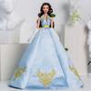 8 Styles Doll Supermodel Blue Dress Exquisite Wedding Dresses  For 30cm Doll/for 1/6 BJD Dolls
