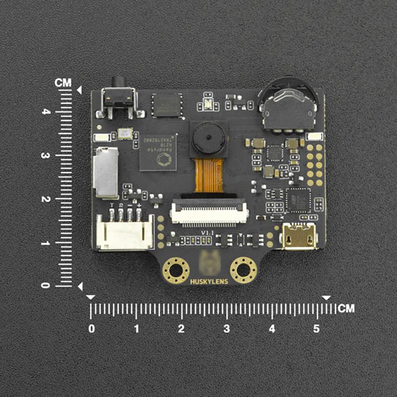 Модуль изображения датчика машинного зрения AI Распознавание цвета лица HUSKYLENS с силиконовым чехлом
