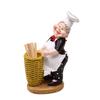 Fun Chef Decorative Resin Toothpick Holder Personalized Cartoon Expression Home Decor Toothpick Box