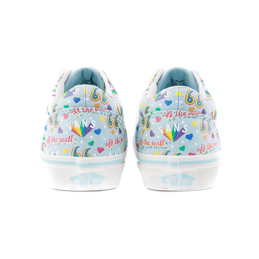Vans Детские кеды Old Skool с низким верхом Радужные детские кроссовки VN000W9T9EI