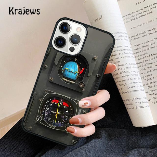 Авиация Самолет Прибор Мягкий Чехол Для Телефона Для iPhone 17 Air 16 15 14 Max Plus 11 12 13 Pro Max Чехол Для Телефона Fundas