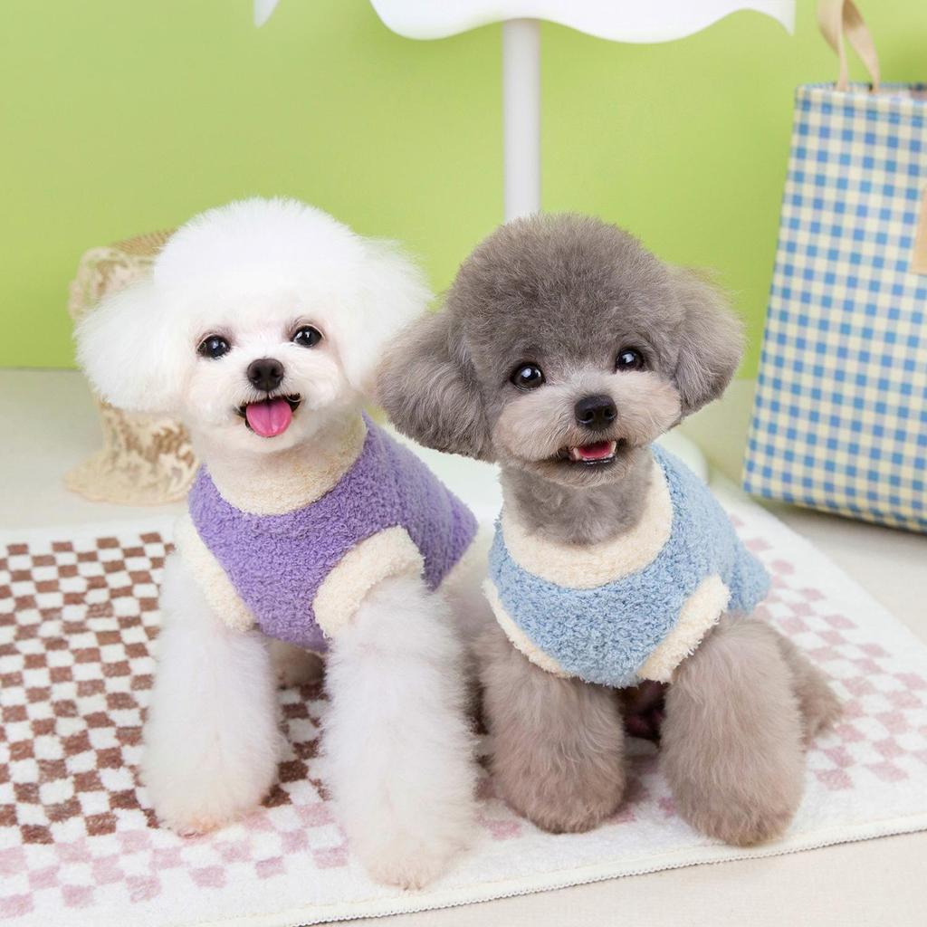 Флисовая одежда для домашних животных 2024 года на осень/зиму: Милая и теплая одежда для маленьких/средних собак и кошек