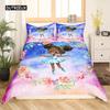 Комплект постельного белья Ballerinas Girl Duvet Cover Set King Size Pink Lovely Little Ballerinas Bedwear Set Kids Girls Princess Soft Polyester Steady Cover