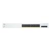 Switch - Cisco - CBS220-24P-4X-EU - Smart - 24 Ports GE - PoE+ 195W - 4x10G SFP+