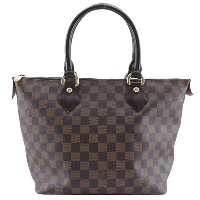 Сумка-тоут Saleya PM N51183 Коричневая канва Damier Женская Б/У