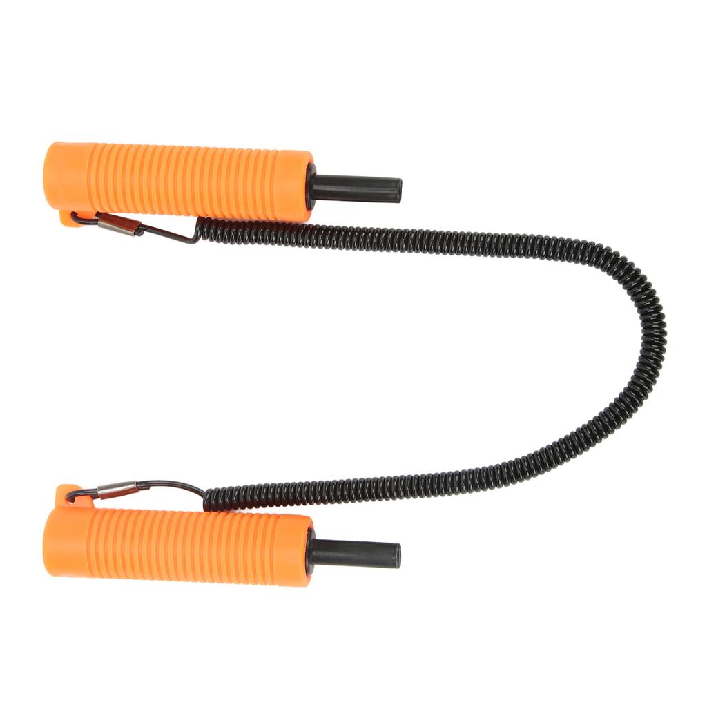 Безопасность на подледной рыбалке Ледоруб из нержавеющей стали Оранжевый Выдвижные ледорубы для зимнего отдыха на открытом воздухе