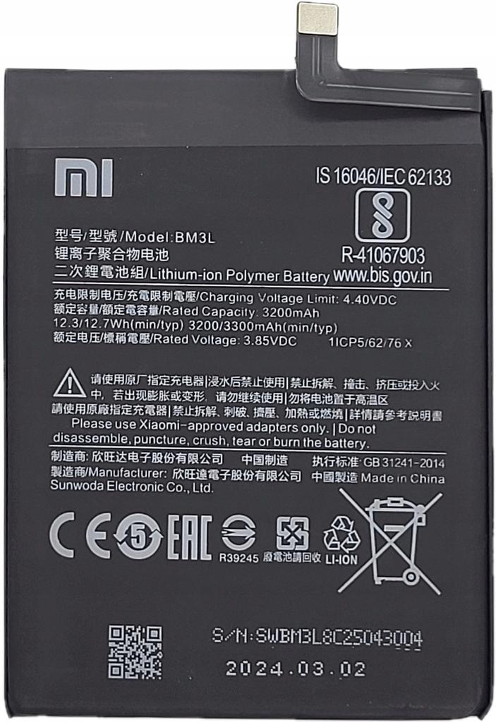 Nowa Bateria Do Xiaomi Bm3L Mi9 Mi 9 M1902F1G 3300 Mah
