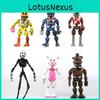 Пять 19 см Fnaf Nights At Freddys 6 шт. Светящиеся фигурки Игровые игрушки Коллекция