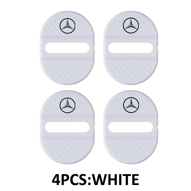 AABGW1 For Benz Car Styling Door Lock Protective Cover Plastic Anti Rust Sleeve Auto Accessories CITAN VITO SPRINTER CLS SLK Sport ML